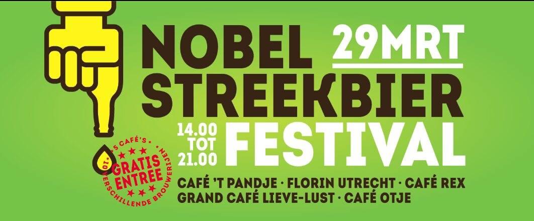 NOBEL streekbierfestival in Utrecht op 29 maart